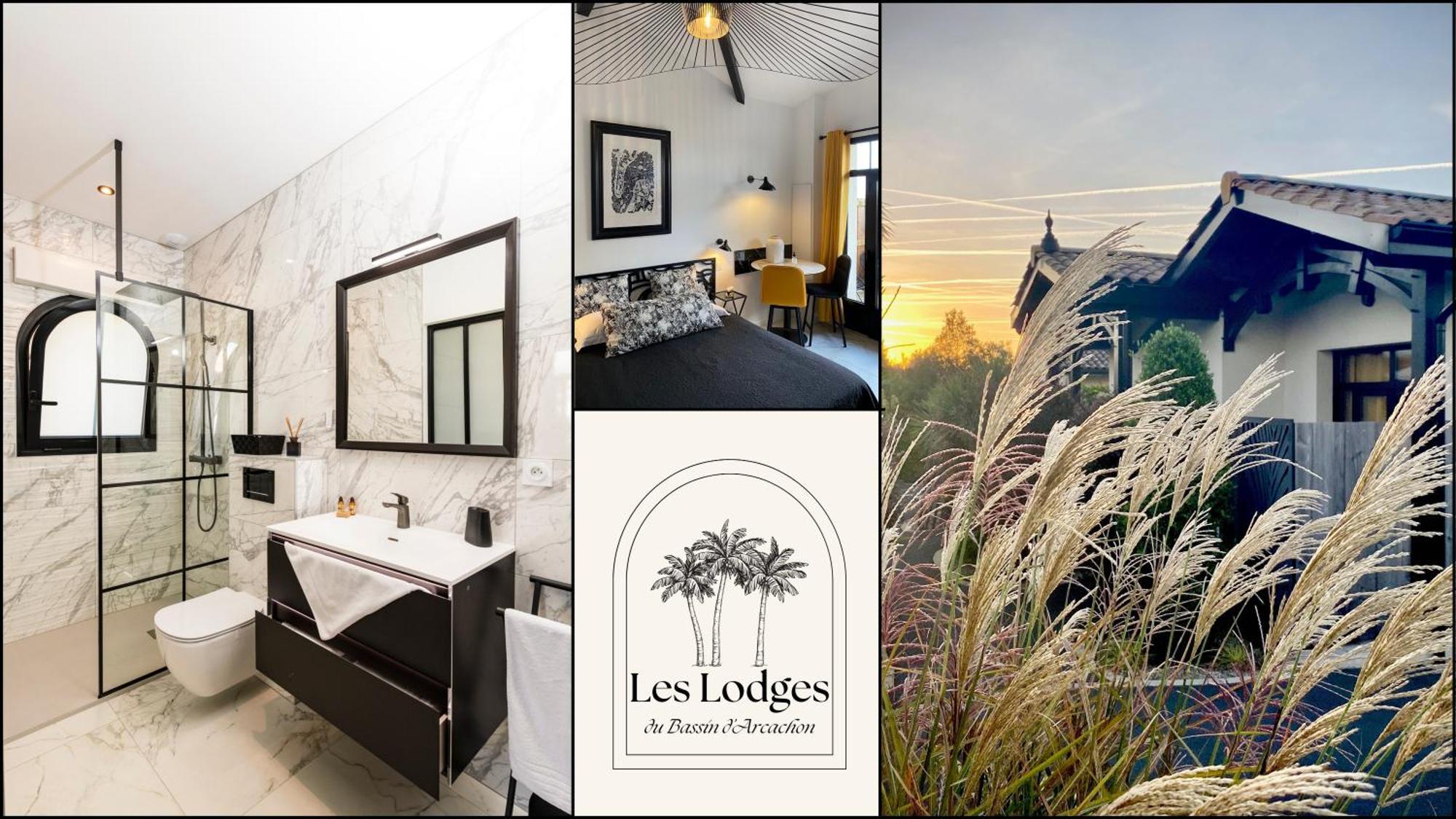 Hotel Particulier - Les Lodges Du Bassin D'Arcachon- Petit-Dejeuner Sur Demande- Prestations Haut De Gamme Gujan-Mestras Luaran gambar